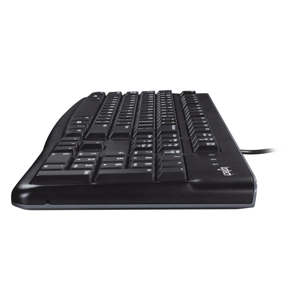 Logitech MK120 Wired Desktop Combo Black